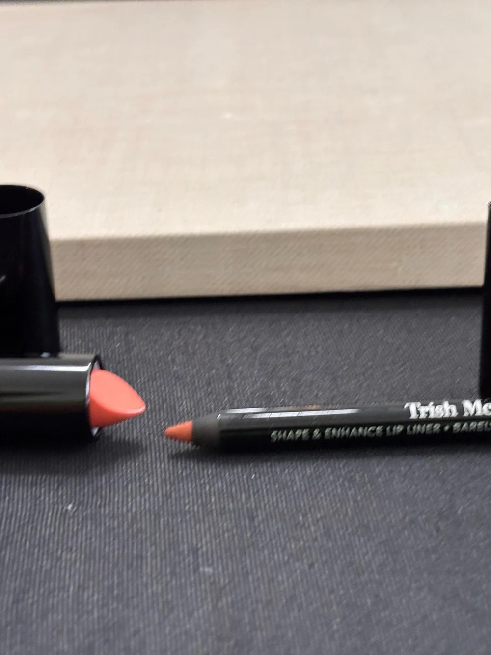 Trish McEvoy Lip Color & Lip Liner Set in Almost Nothing Nude Pink